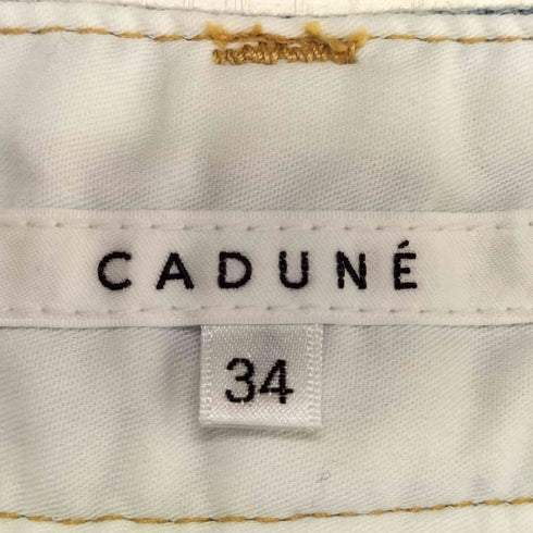 カデュネ CADUNE コーティングカーヴィーデニム レディース JPN:34